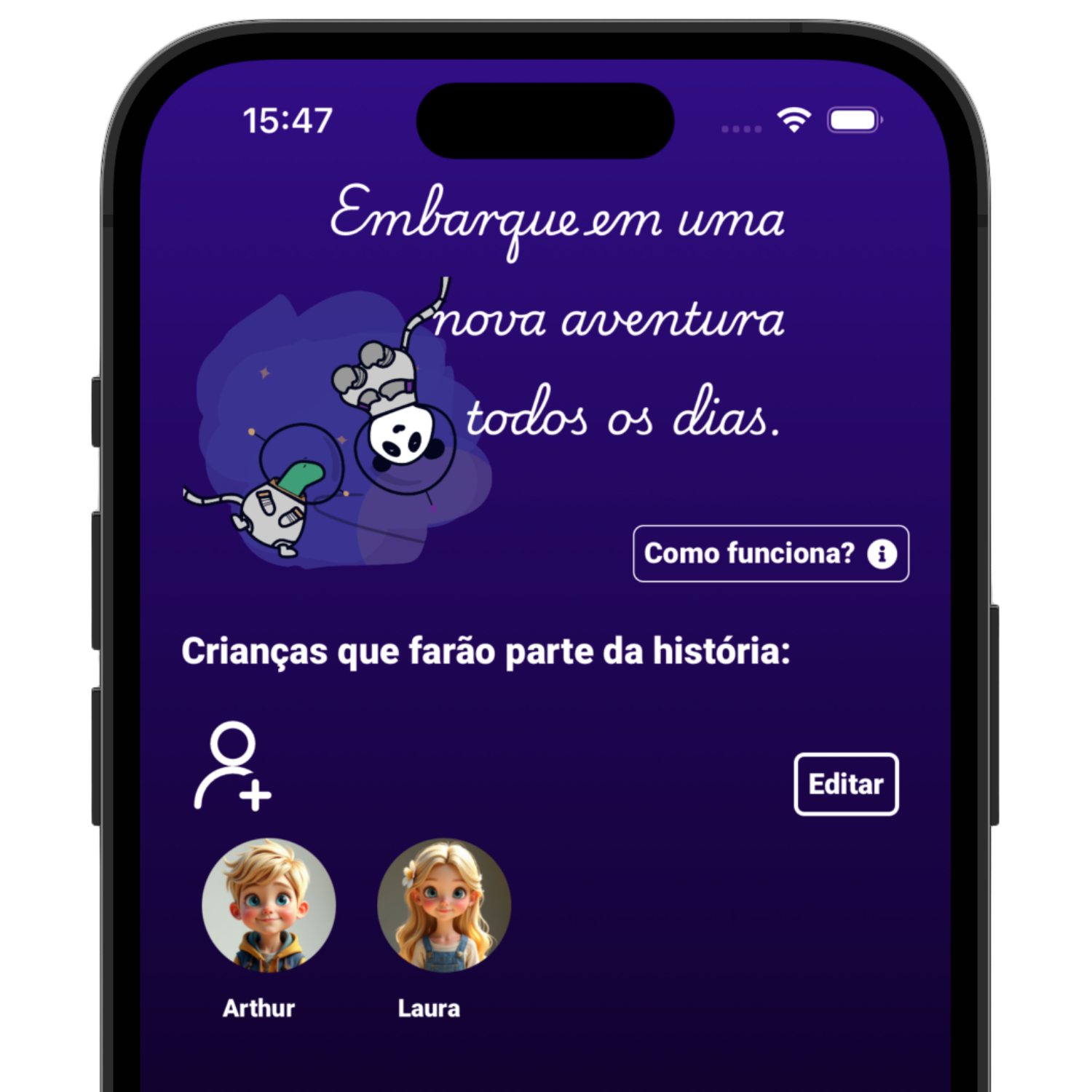 App de histórias para dormir, efeito sonoros, audio livros