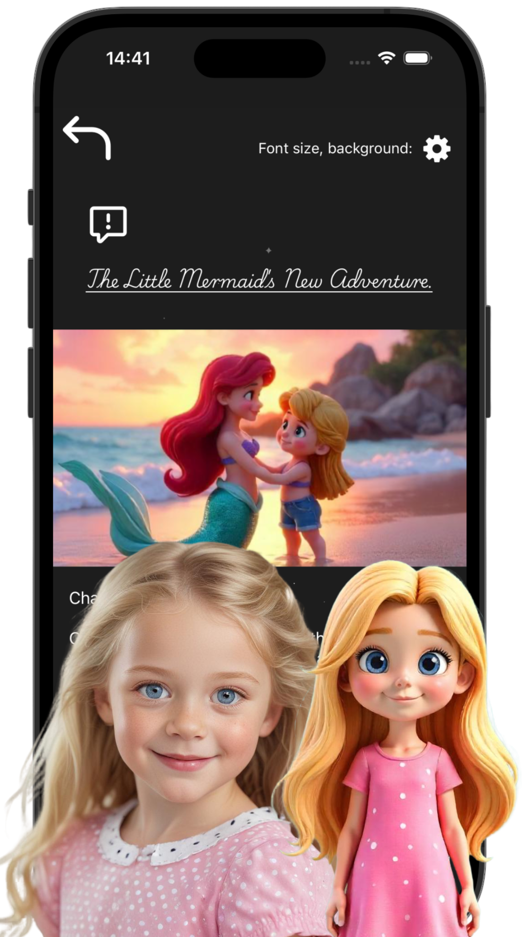 Bedtime story app, sound effects, audio books'